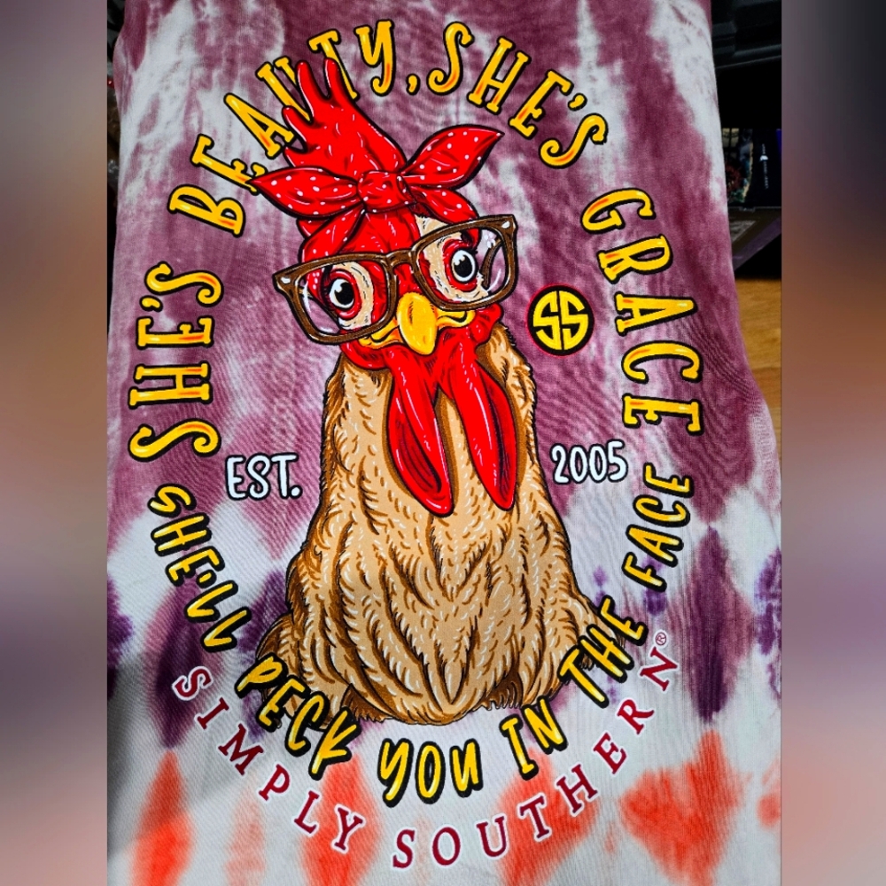 SIMPLY SOUTHERN SWEATSHIRTS Multi Maroon Color XL